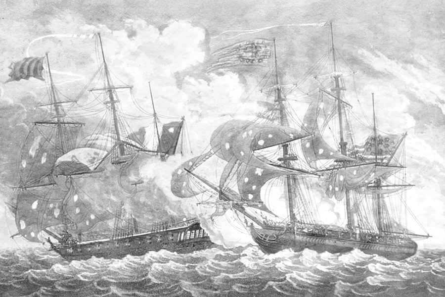 The Jay Court: The American ship “Planter” beat off a French privateer during this 1799 battle.