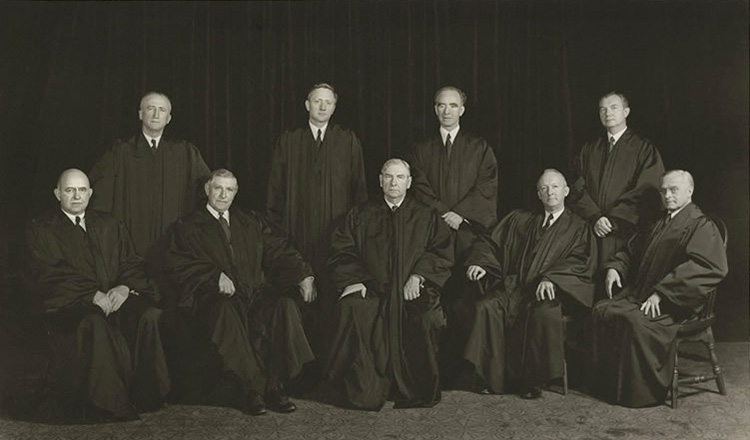 COPY Supreme Court Group-Chief Justice Harlan Fiske Stone 1941-1946 