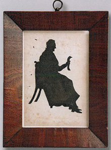 Society Acquisitions: Silhouette of Chief Justice John Marshall, c. 1840-1890