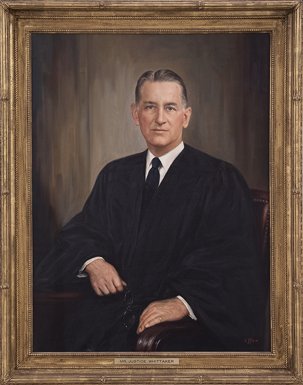 Justice Charles E. Whittaker, 1957-1962