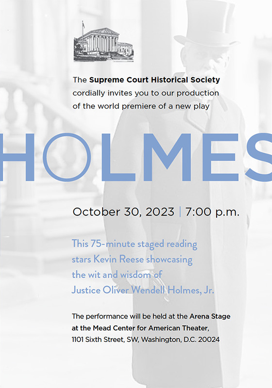 Society Event: Holmes — The World Premiere of a New Play